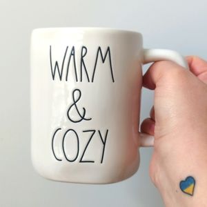 MUG ☕ Double Sided - Rae Dunn Warm and Cozy